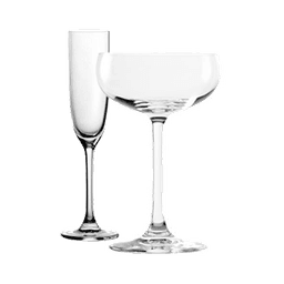 Contains 10 Champagne Glasses products