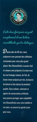 Garlic Romano CheeseSticks