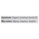 Organic Canola Oil