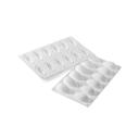 Curveflex Silicone 12 Cavities Quenelle Mold