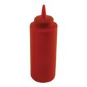 PSB-12R Plastic Red Regular Squeeze Bottle