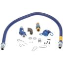 DOR1675BPQSR48 3/4 in NPT Blue Hose Gas Connector Kit, 48 in