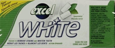 White Spearmint Sugar Free Gum