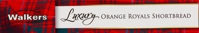 Orange Royals Shortbread
