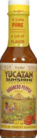 Yucatan Sunshine Habanero Sauce