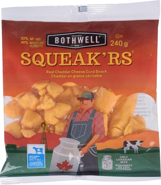 Coloured Cheddar Cheese Curd