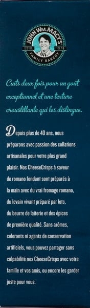 Melting Romano CheeseCrisps