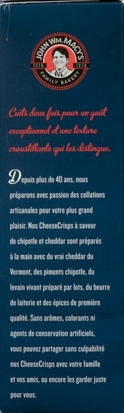 Chipotle and Cheddar Cheesecrisps