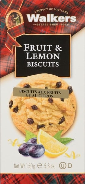 Fruit and Lemon Biscuits