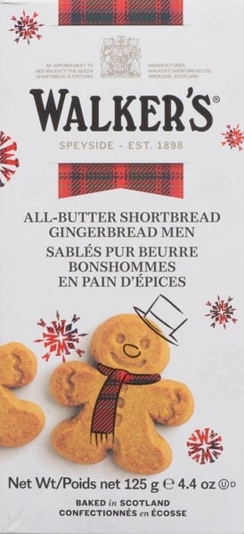 Gingerbread Man Shortbread