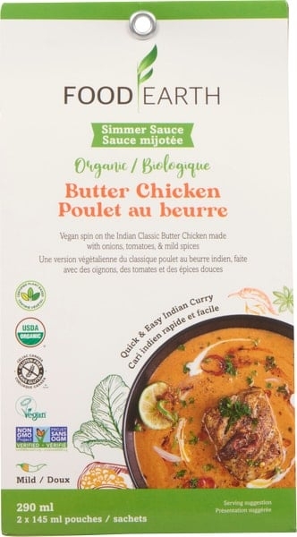 Organic Butter Chicken Simmer Sauce