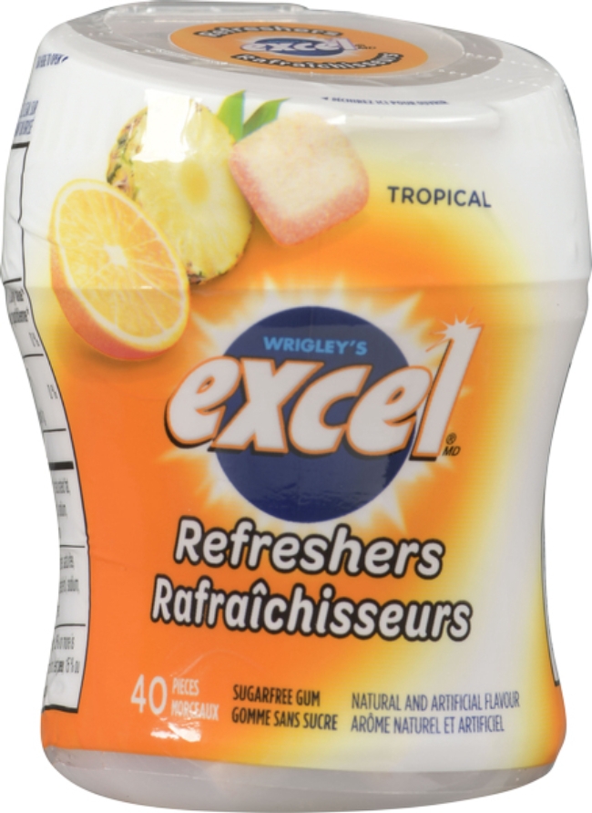 Refreshers Tropical Sugar Free Gum