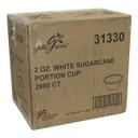 White Sugarcane Portion Cup