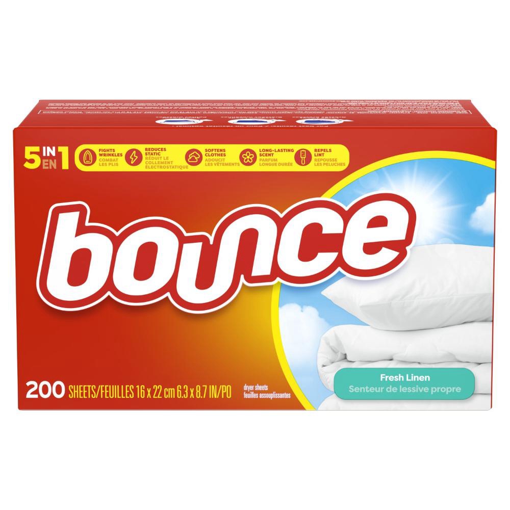 Fresh Linen Fabric Softener Dryer Sheets