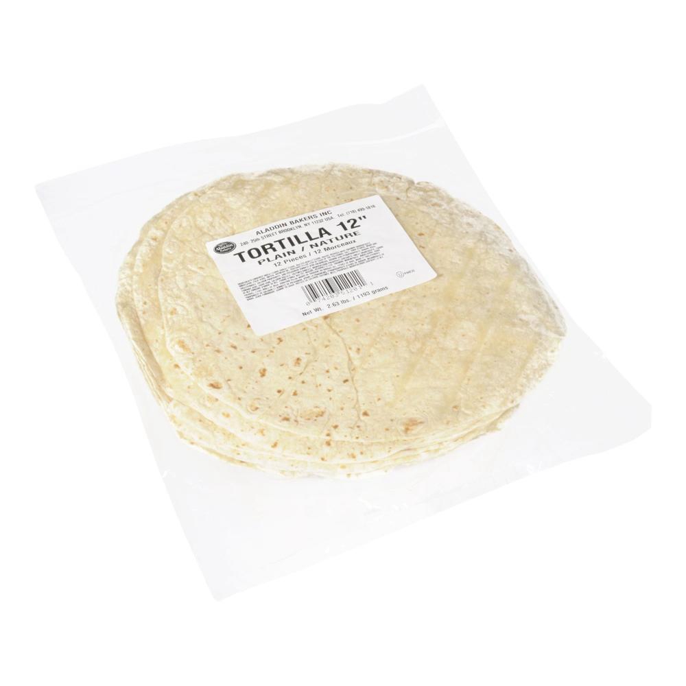 12 in Plain Tortilla
