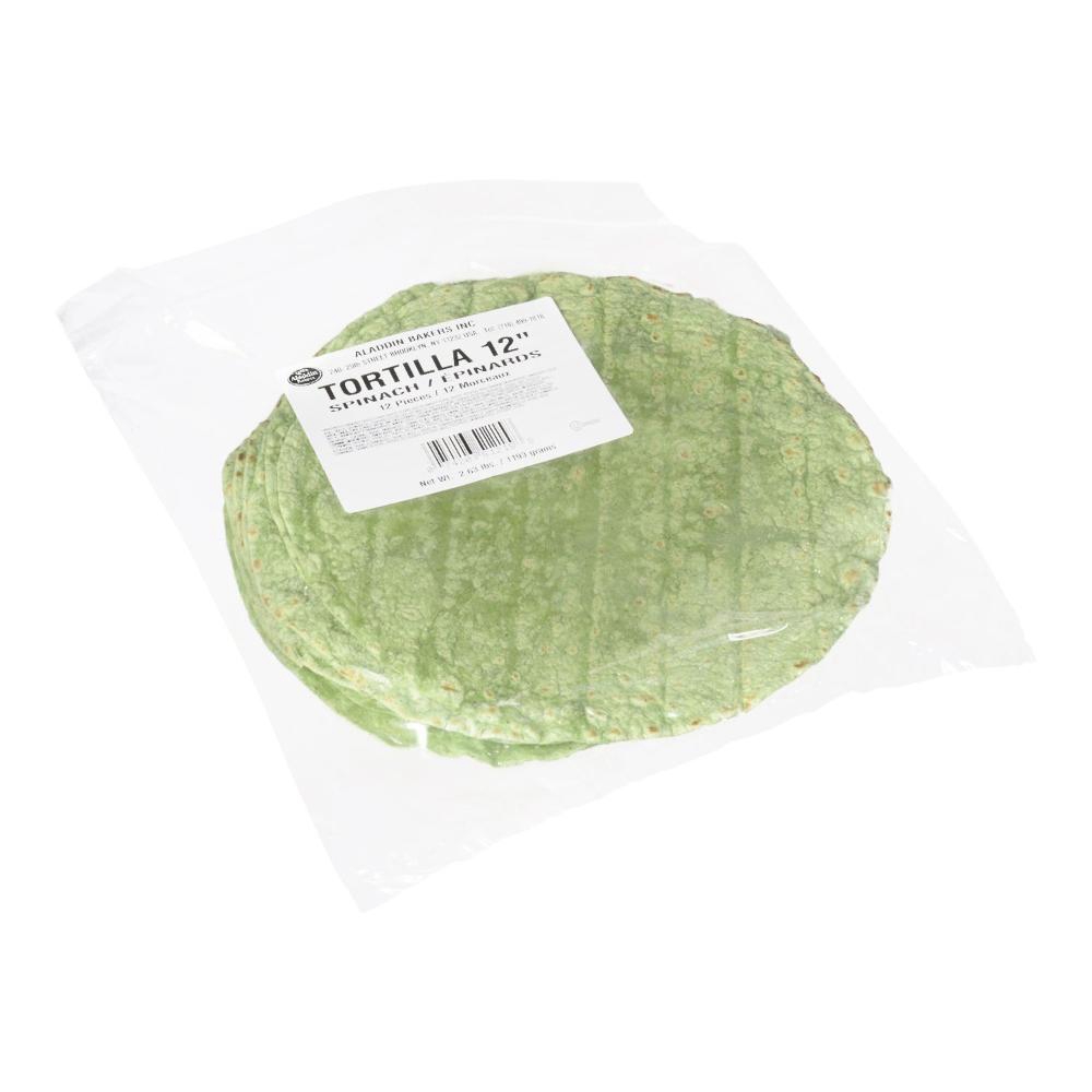 12 in Spinach Tortilla
