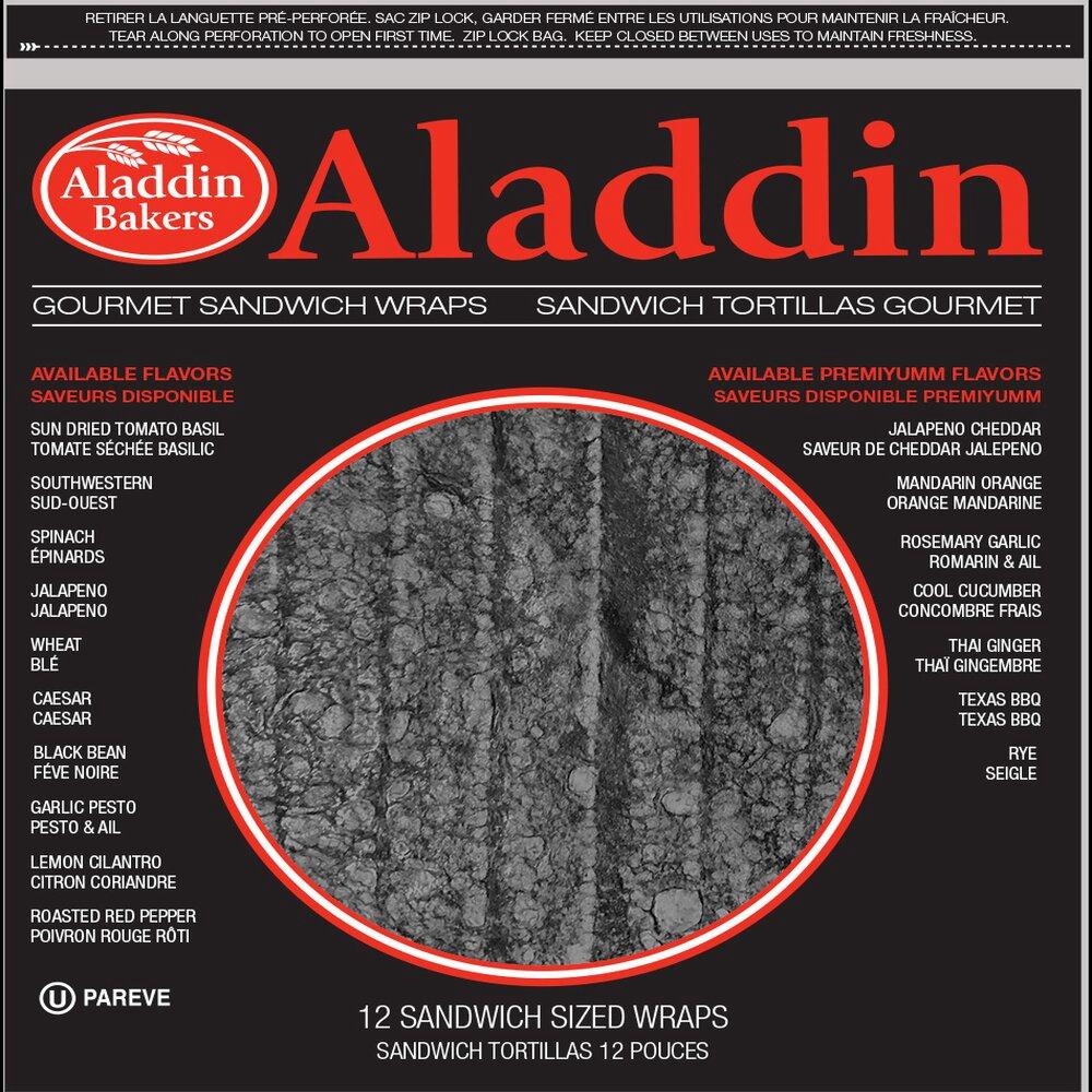 12 in Black Bean Tortilla