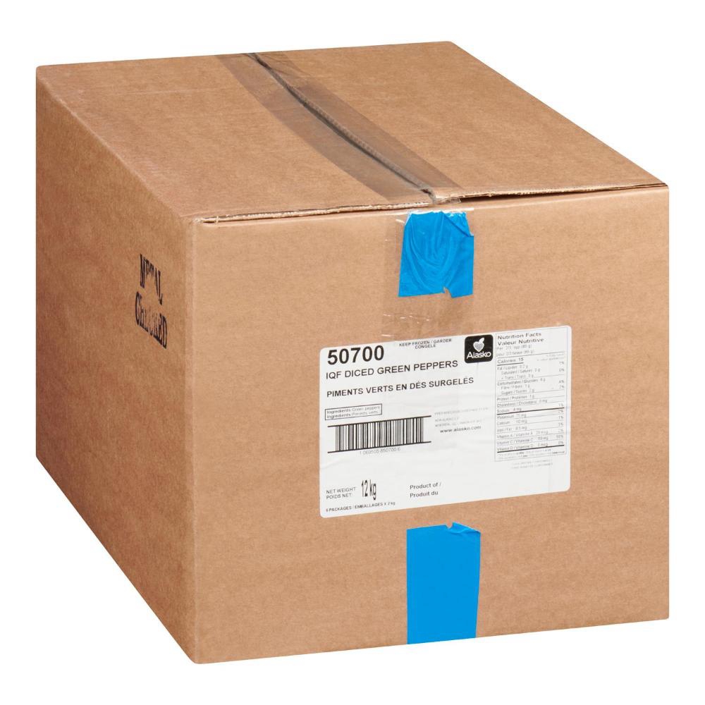 IQF Diced Green Peppers