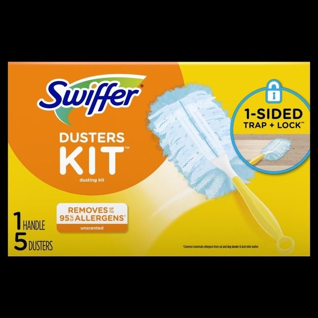 Duster Starter Kit - 5 Dusters with One Handle