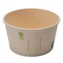Kraft Paper PLA Lined Compostable Bamboo Fibre Soup Cup