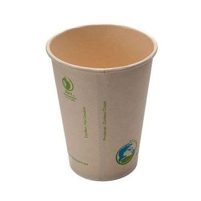 Compostable Bamboo Hot Cup