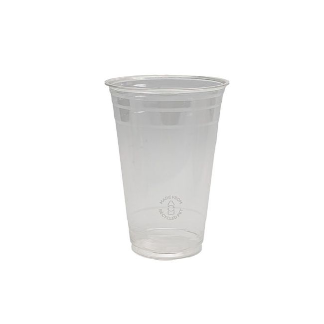 Clear PETE Compostable Cold Cup
