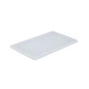 52430 Super Pan V Flexible Steam Table White Full Size Pan Lid, 20.982 x 12.851 x 0.597 in