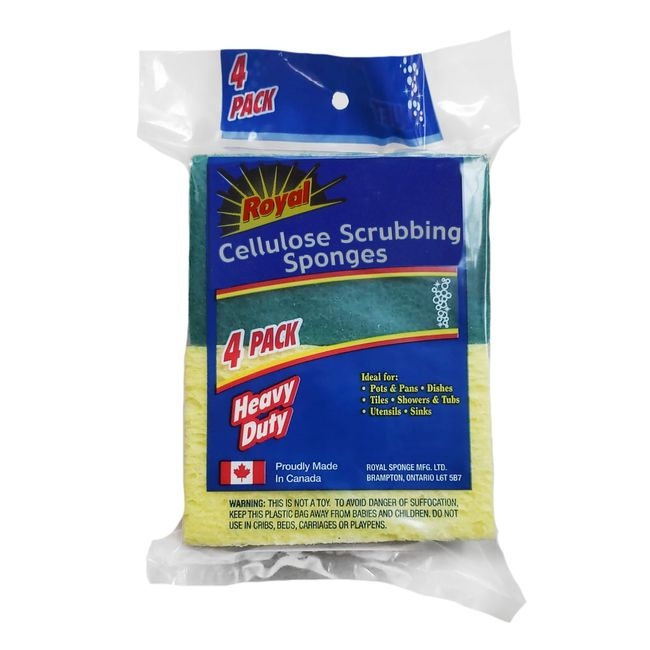 Deluxe Heavy Duty Cellulose Scrubbing Sponge