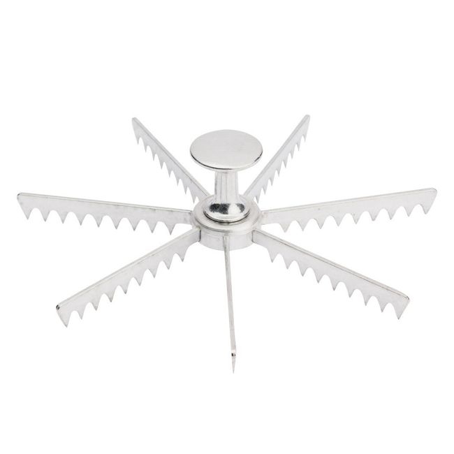 Cast Aluminum 7 Cut Pie Marker