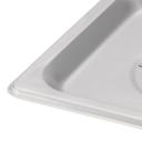 304 Stainless Steel Solid One Sixth Size Steam Table Pan Cover