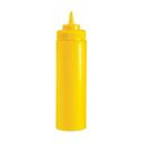 Polyethylene Yellow Wide Mouth Squeeze Dispenser