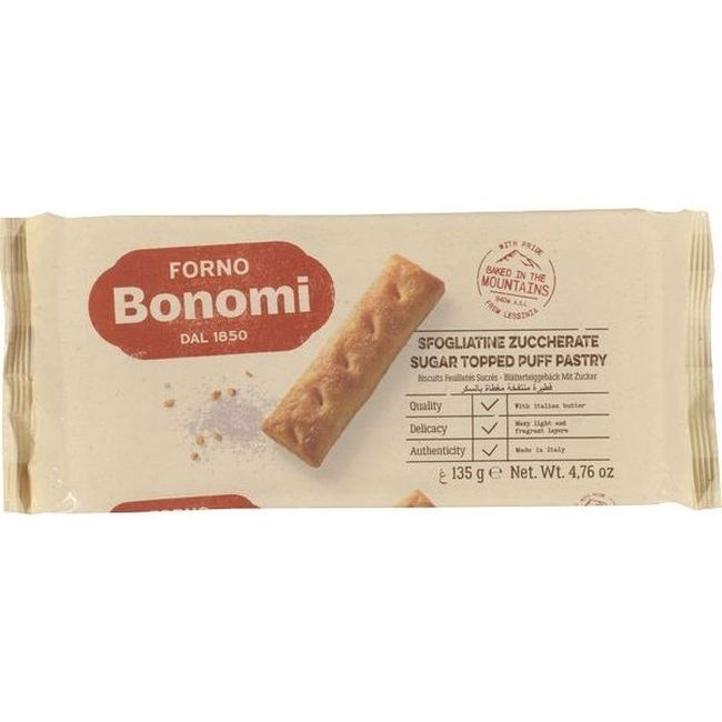 Sfogliatine Sugar Topped Puff Pastry