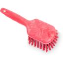 40541EC05 Sparta Red Floater Scrub Brush with Polyester Bristles, 8 in Length