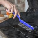 4067100 Sparta Blue Scratch Brush with Carbon Steel Bristles, 11.5 in Length