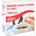 5.5 in Wood Coffee Stirrer