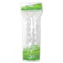 5 oz Clear Plastic Wine Glasses