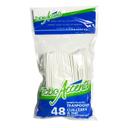 White Polypropylene Teaspoon