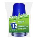 Easy Grip 16 oz Blue with White Interior Plastic Cup