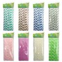Assorted Colours 4 Layers Eco-friendly Paper Straw