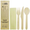 Birch Wood 4-piece Food Kit