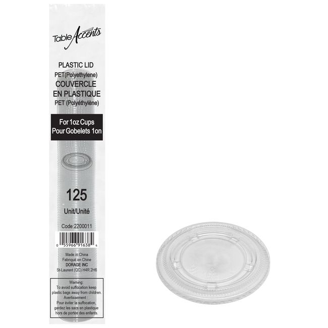 Clear Polypropylene Portion Cup