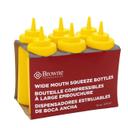 Polyethylene Yellow 12 oz Squeeze Dispenser Set