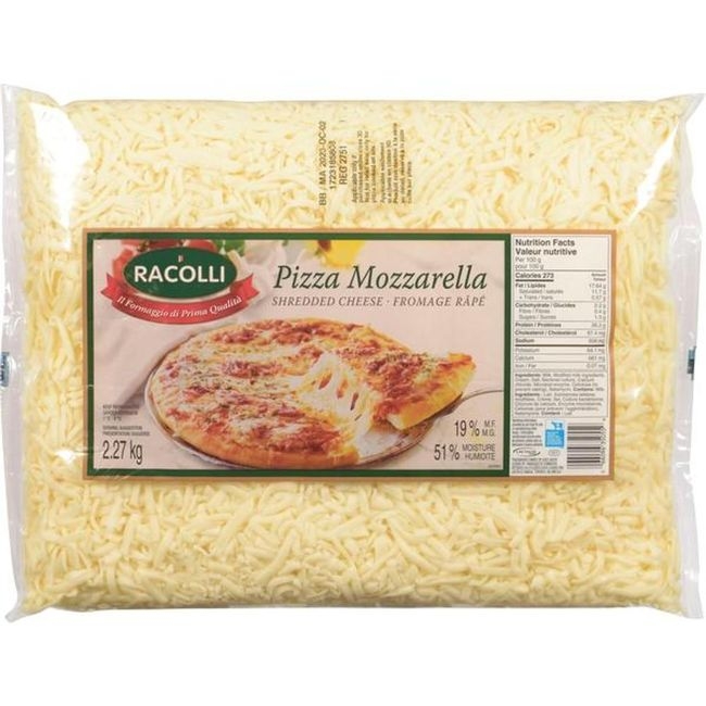 Shredded Cheese Pizza Mozzarella