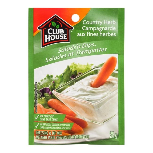 Country Herb Salad Dressing and Dip Mix