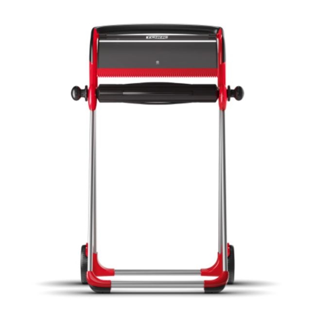 Red Metal Universal Floor Stand