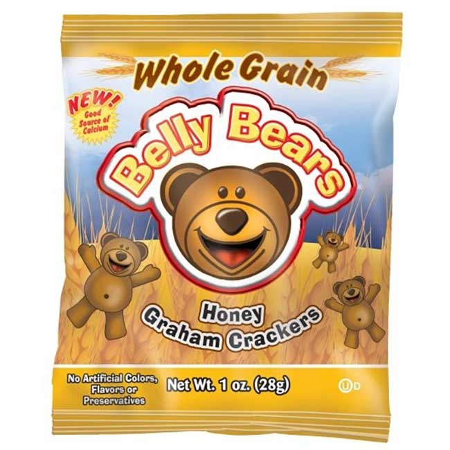Belly Bears 51 Percent Whole Grain Honey Graham Cracker