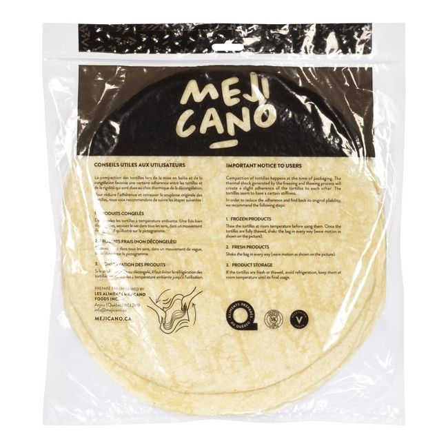 12 inch Flour Tortilla