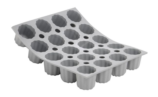 Silicone 20 Mini Bordelais Flutecake Mold