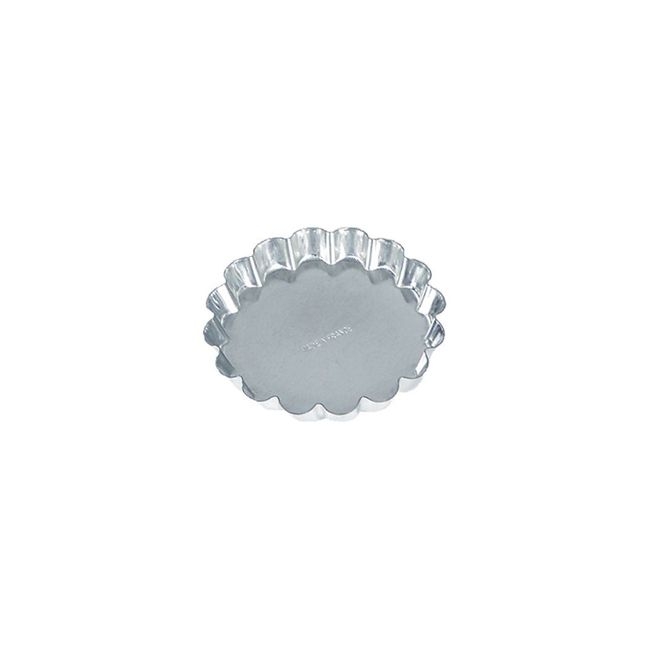 Tinned Round Fluted Tart Mold