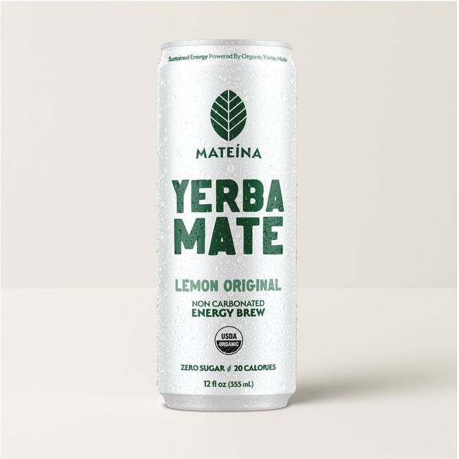 Organic Lemon Zero Energy Infusion Yerba Mate